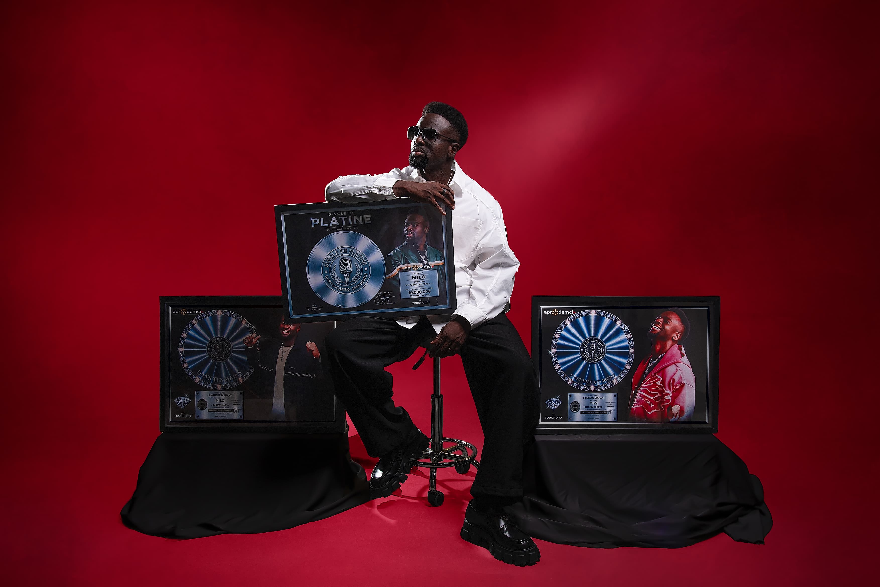 MILO MARQUE L’HISTOIRE DU GOSPEL AVEC 2 SINGLES DIAMANT ET 1 PLATINE !